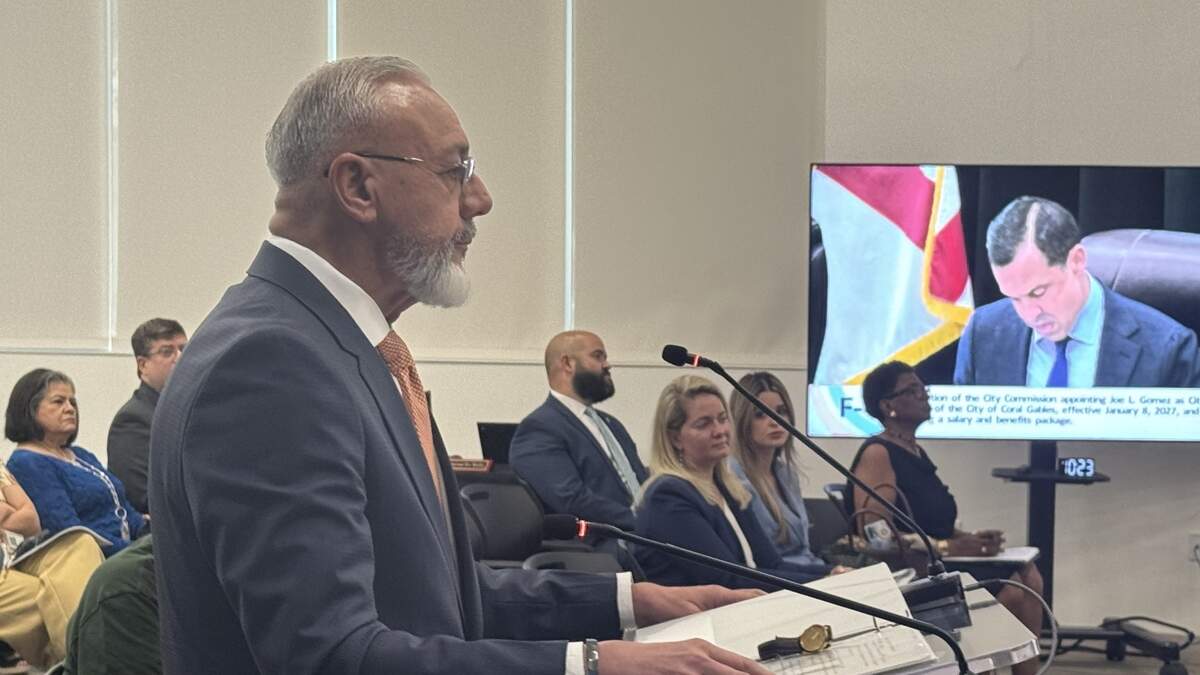 Coral Gables Deputy City Manager Joe L. Gómez will take over as city manager when Peter Iglesias leaves the role in January. Coral Gables Deputy City Manager Joe L. Gómez will take over as city manager when Peter Iglesias leaves the role in January.