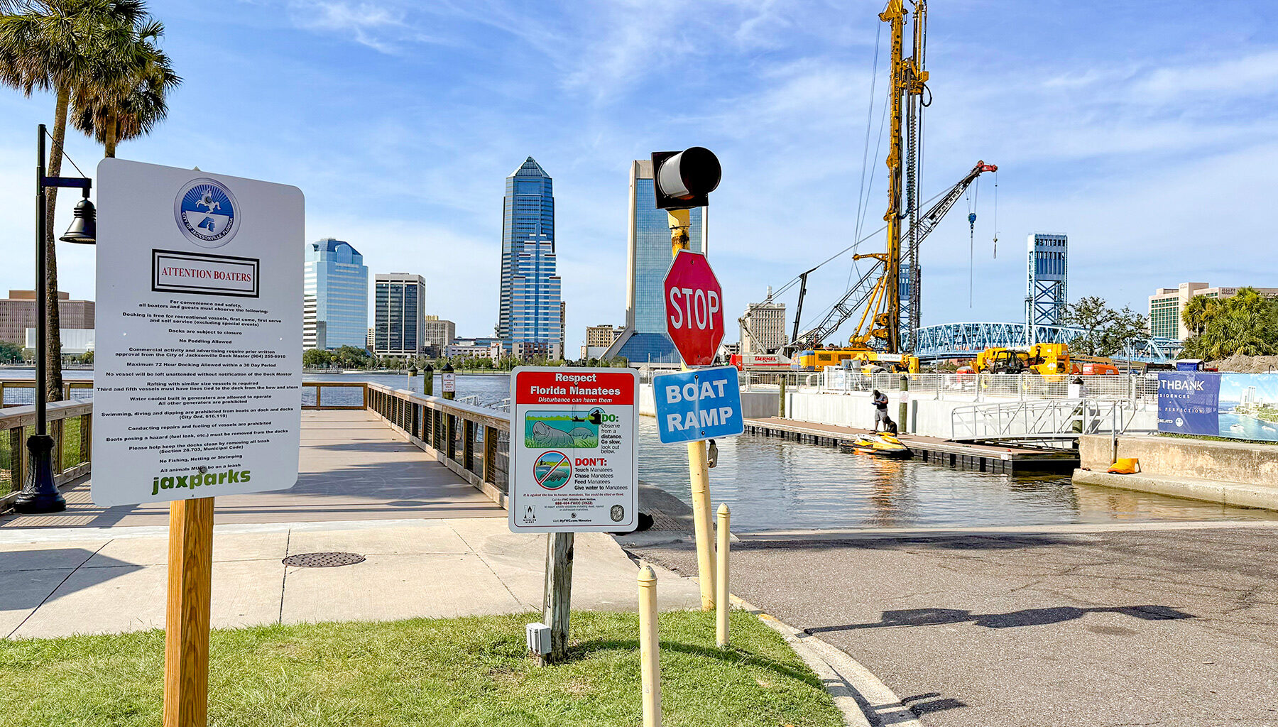 Aug. 1 will begin a two-year closure of the St. Johns Marina Boat Ramp at Museum Circle.