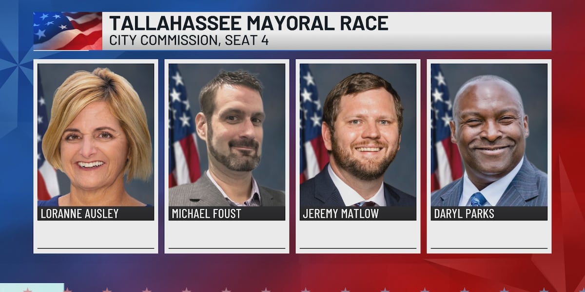 Tallahassee mayoral candidates share vision for city ahead of primary election