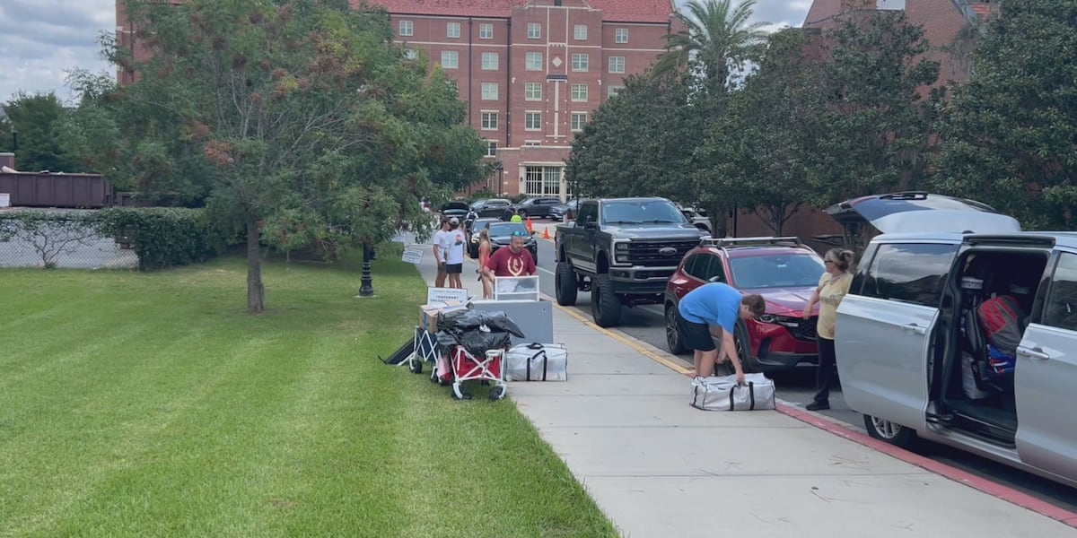 FAMU and FSU students move into dorms ahead of new school year