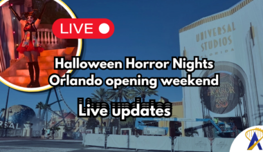 Live from Universal Orlando Halloween Horror Nights opening night