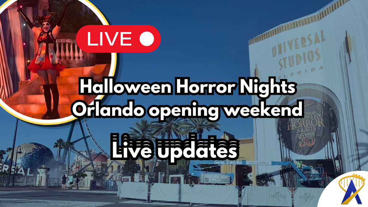 Live from Universal Orlando Halloween Horror Nights opening night