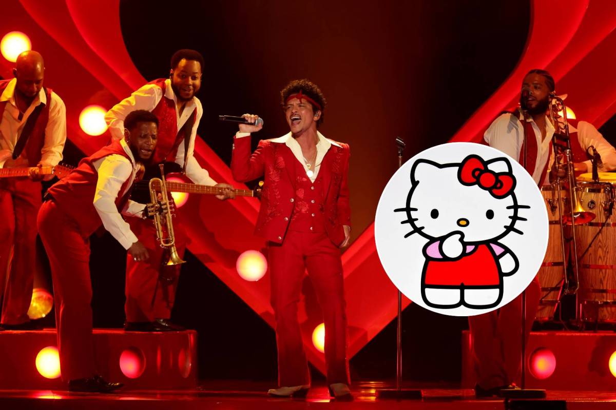 A Bruno Mars x Hello Kitty pop-up is headed to Miami for 3 days only