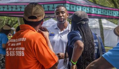 How Carrie Meek’s grandson is campaigning to win her seat
