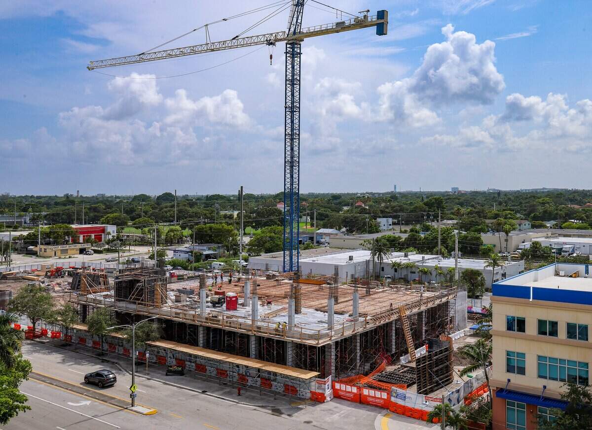 Broward Health is expanding pediatric services through a new partnership with Nicklaus Children's Health System, which now operates the pediatric hospital at Broward Health Medical Center in Fort Lauderdale, Fla.  A new office building is under construction as part of the medical center expansion on Thursday, July 23, 2026, in Fort Lauderdale, Fla.The initiative aims to create a countywide pediatric health network that will bring together experts from both Nicklaus and Joe DiMaggio Children's hospitals to provide care.