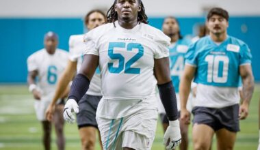 Miami Dolphins training camp Day 3: Red-zone emphasis continues