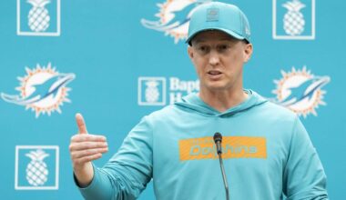 Dolphins add WR. And Slowik’s thoughts and a Marlins visit