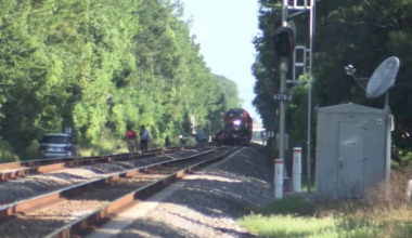 Woman killed when Amtrak train hits SUV on Moncrief Road