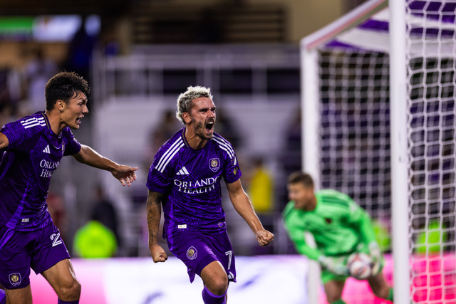Griezmann scores twice in the second half as Orlando City Lions win