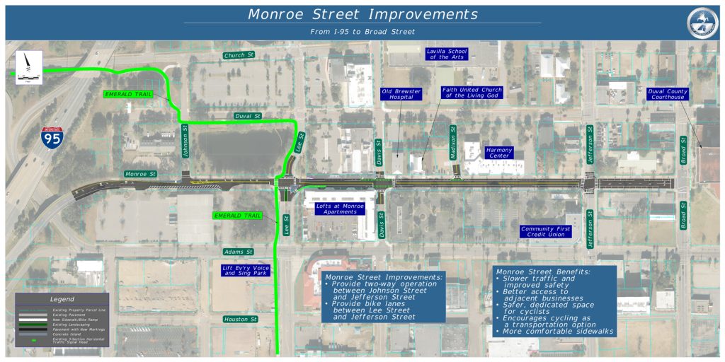 Monroe Street Improvements Renderings