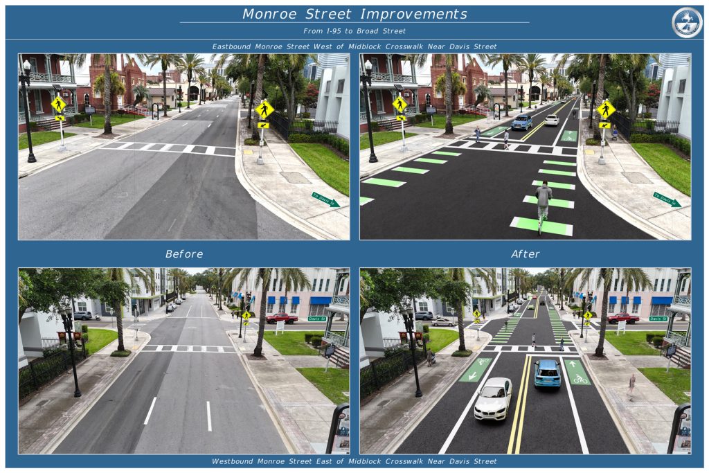 Monroe Street Improvements Renderings