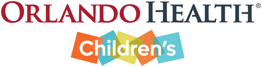 Stacked Orlando Health Children's logo