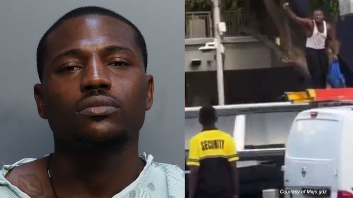 Man accused of causing mayhem in Brickell just days after his release from Miami-Dade jail, records show