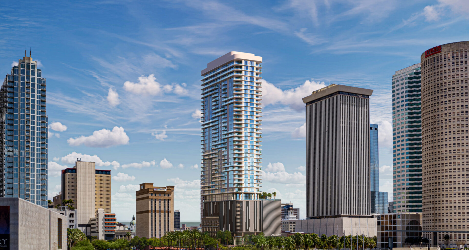 Construction Tops Out on 42-Story ONE Tampa in Downtown Tampa