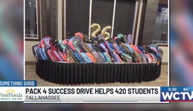 Something Good: ‘Pack 4 Success’ drive helps more than 400 students