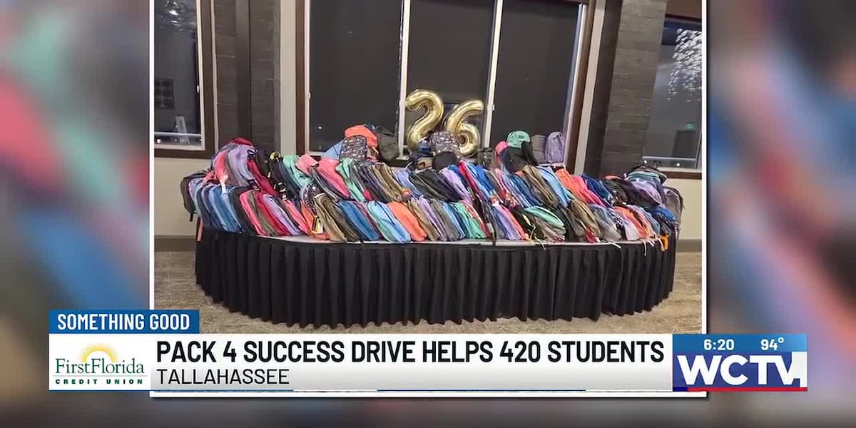 Something Good: ‘Pack 4 Success’ drive helps more than 400 students