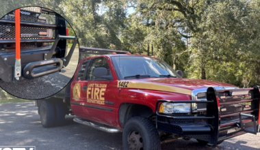 Lake Talquin Volunteer Fire Department seeking answers after winch stolen off truck