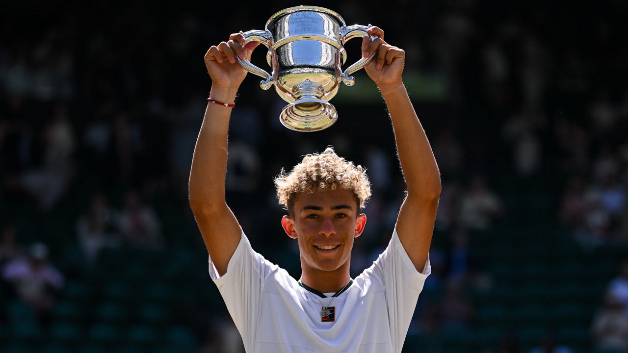 Orlando native wins Wimbledon boys title, back at USTA