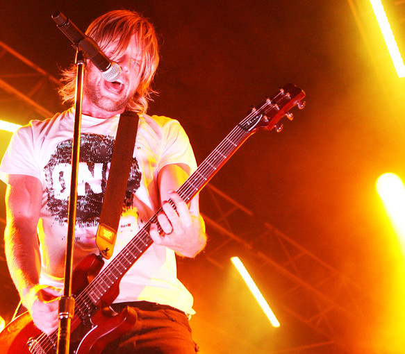 Switchfoot performs at Rock the Universe at Universal Studios on Sept. 11, 2009. (NIck Masuda/Orlando Sentinel)
