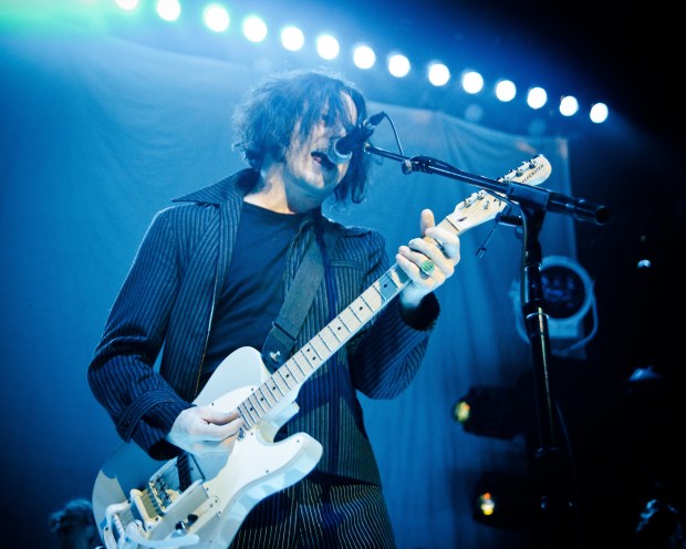 Jack White, who played in the White Stripes before striking out on his own, performs at FreeFest. (Josh Sisk/Baltimore Sun)