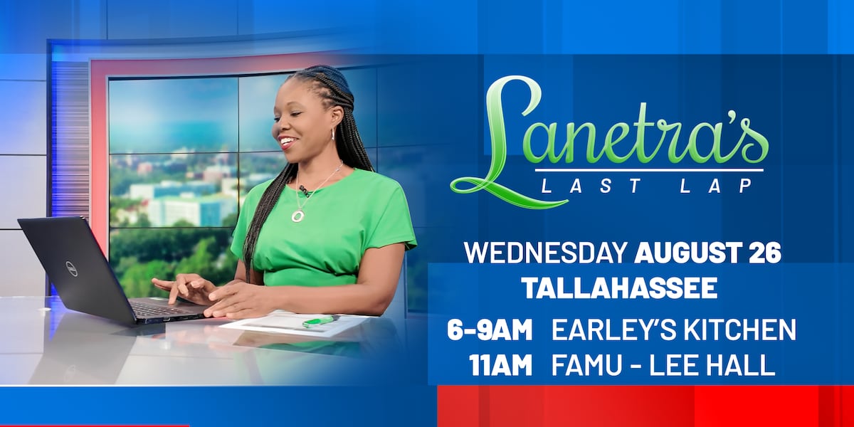‘Lanetra’s Last Lap’ wraps up in Tallahassee with stops at Earley’s Kithcen, FAMU