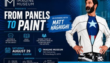 From Panels to Paint: An Evening with Matt Haghighi