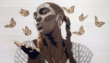 Milton Mizell explores Black identity through marquetry