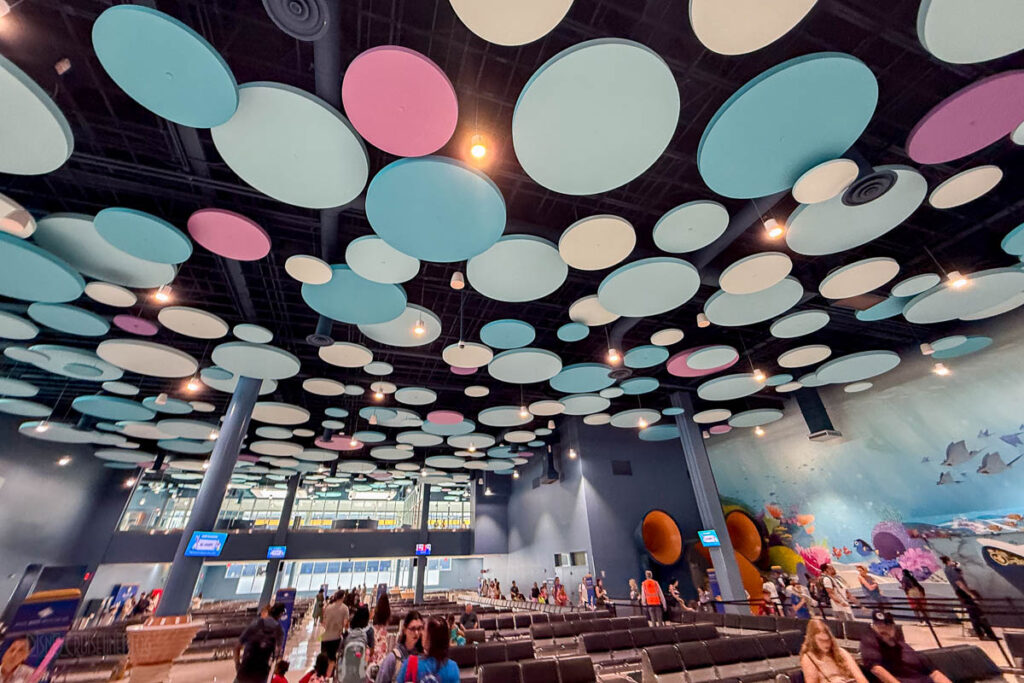 Port Everglades Terminal Ceiling
