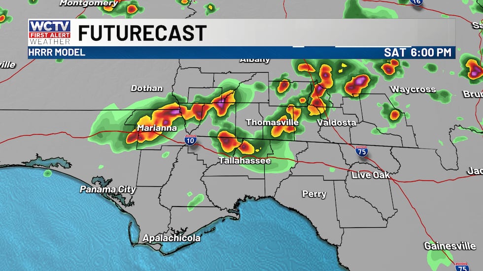 Strong storms are possible again tomorrow afternoon and evening.