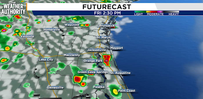 High heat, afternoon storms Friday for Northeast Florida, Southeast Georgia