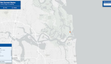 Rare red tide bloom in Jacksonville waterway raises concerns about beach safety and marine life