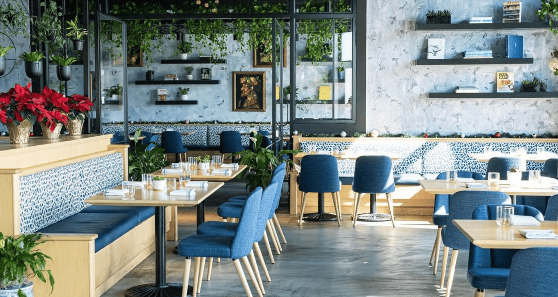 The interior of Rocca in Tampa