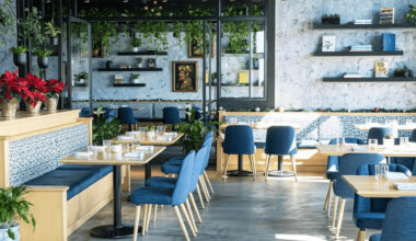 The interior of Rocca in Tampa