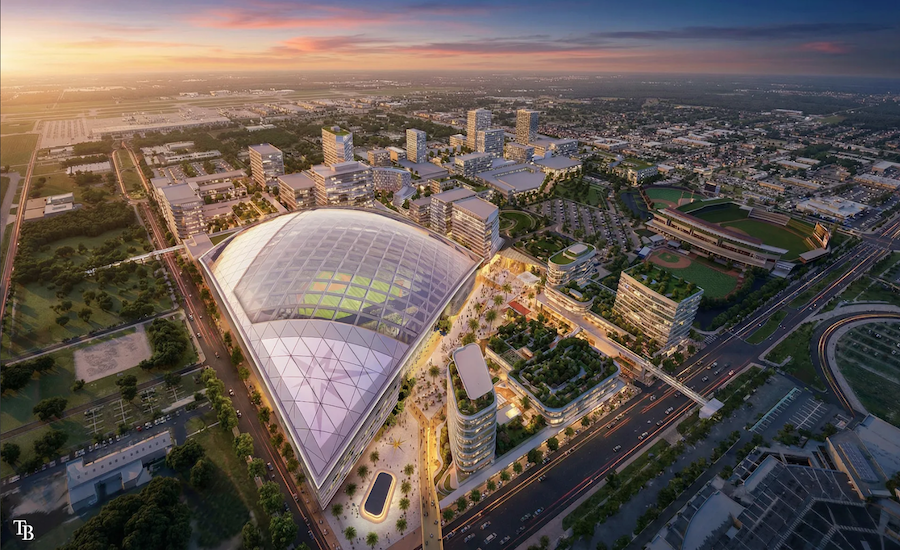 Rays Release Development Agreement for $2.36B Tampa Ballpark Ahead of Key Votes