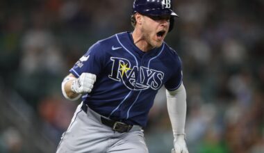 Taylor Walls homers from each side of the plate to make Tampa Bay Rays history