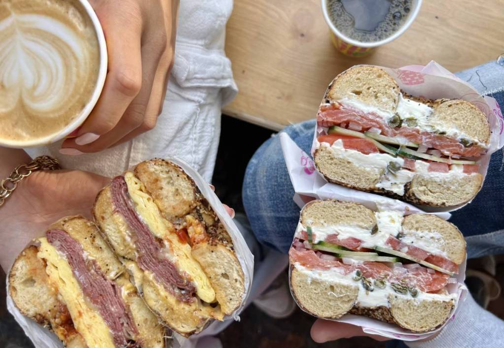 Royal Palm, Bacon Sun City and Latte