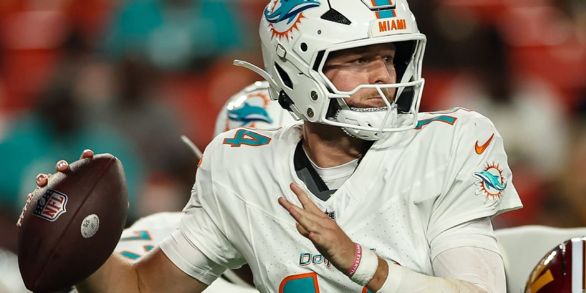 Jaguars acquire QB Quinn Ewers in trade with Dolphins