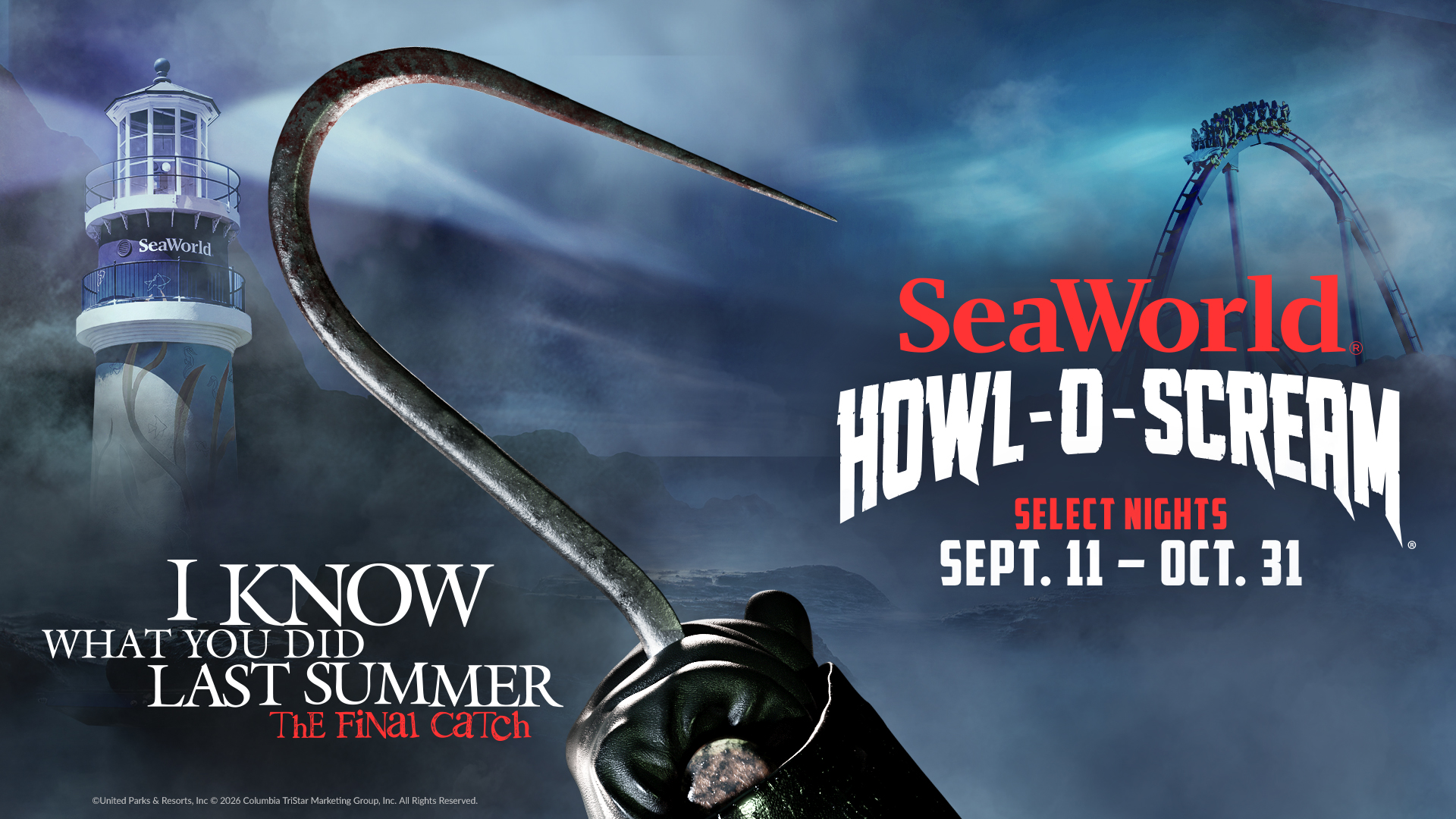 SeaWorld Orlandos HowlOScream 2026 Unleashes Its First MovieInspired Haunted House | The Main Street Mouse Seaworld Orlandos Howl o scream 2026 Unleashes Its First Movie inspired Haunted House