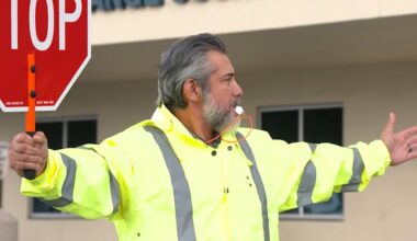 Crossing guards took part in a training ahead of the new school year, set to start on Aug. 11 in Orange County. (Spectrum News)