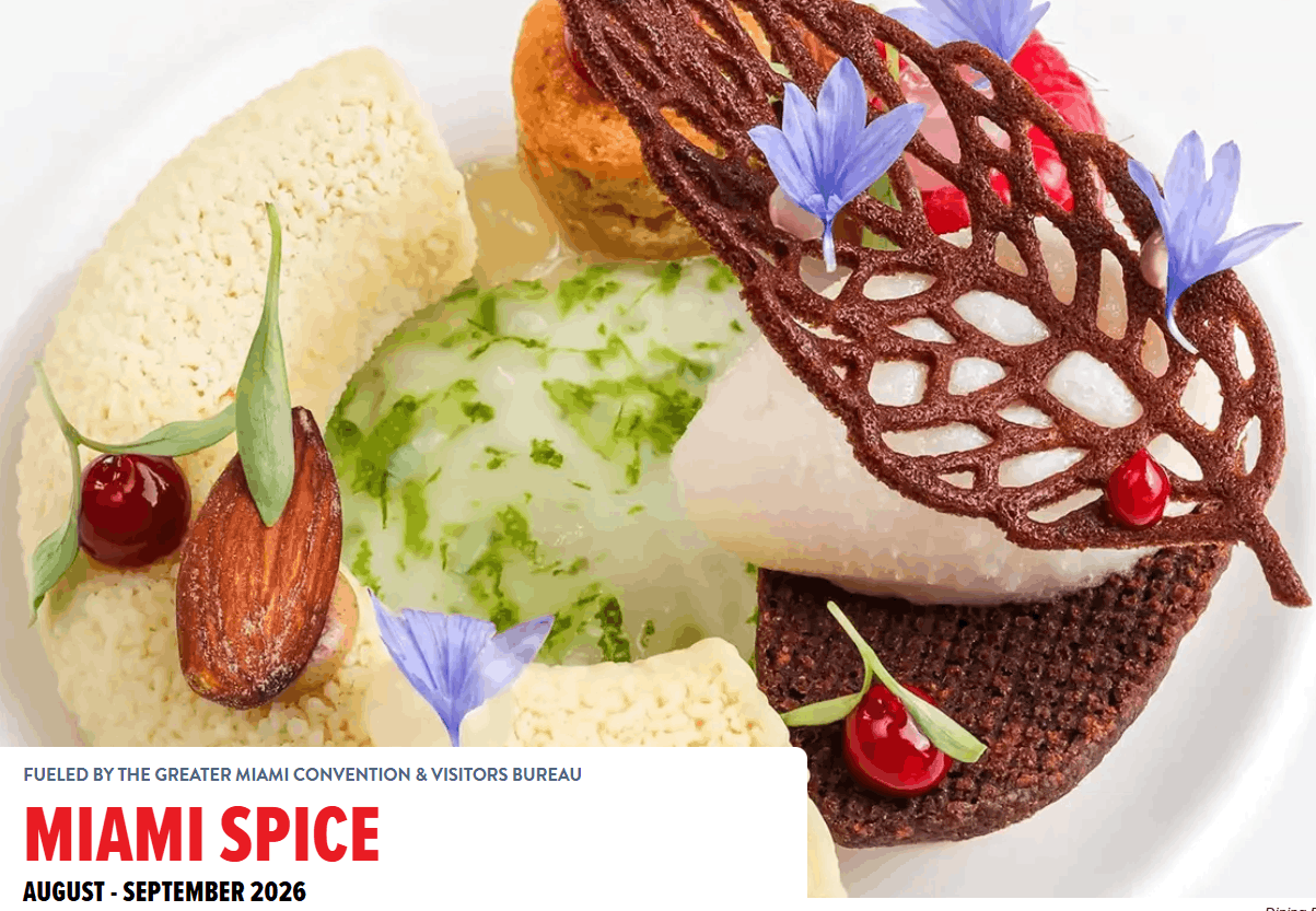 MIAMI SPICE RESTAURANT MONTHS CELEBRATES 25 YEARS WITH NEW PREMIUM EXPERIENCES AND EXCLUSIVE OFFERINGS