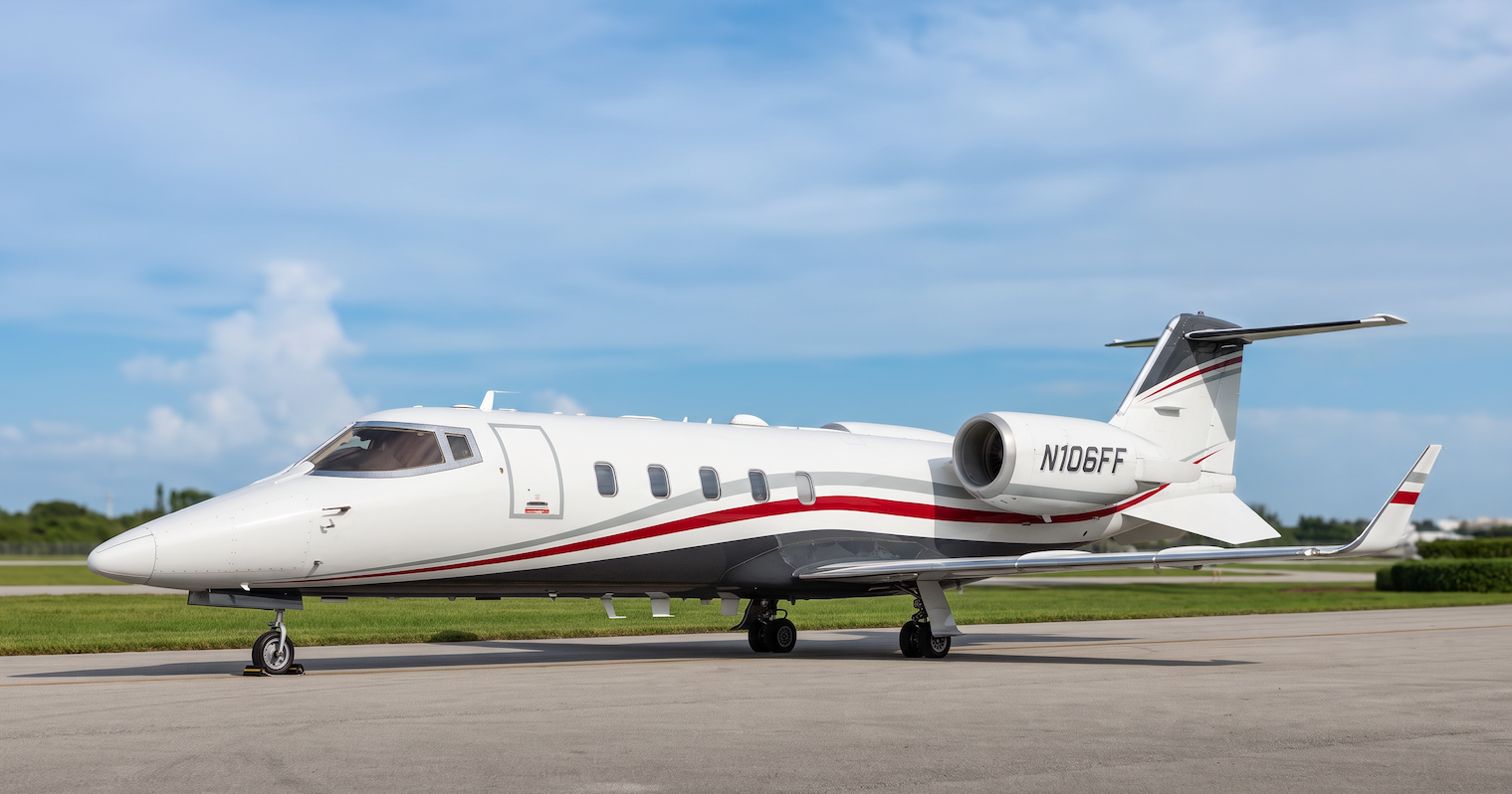Charleston-based Capital Jets has added a Learjet 60XR to its fleet, based at Fort Lauderdale-Hollywood International Airport