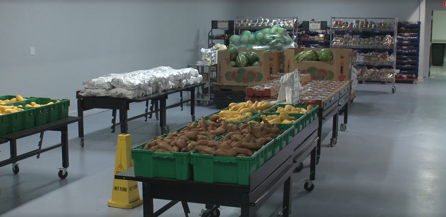 FRESH Pantry at the Jared S. Hechtkopf Community Food Bank in St Petersburg.