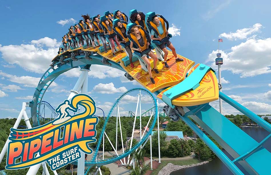 SeaWorld Orlando Challenges Thrill-Seekers to Conquer Eight Coasters for National Roller Coaster Day This Sunday