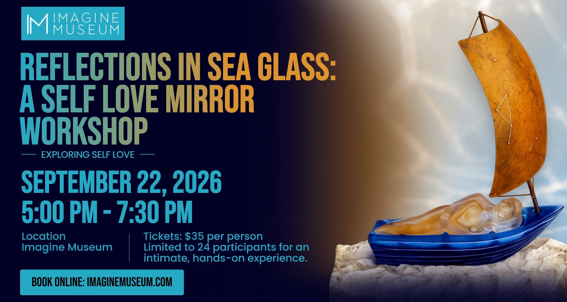 Reflections in Sea Glass: A Self Love Mirror Workshop