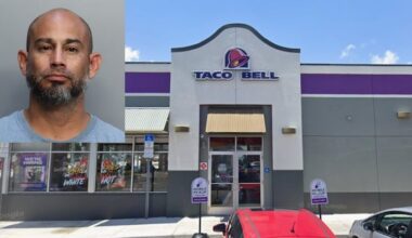 Man accused of smashing Taco Bell kiosks, TV menu in Hialeah