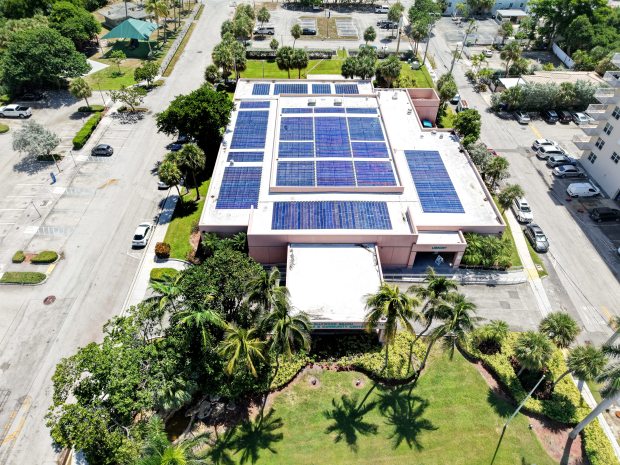Opponents say a private condo tower should not be built on city-owned land at 1301 S. Ocean Drive in Hollywood, shown on Thursday. (Carline Jean/South Florida Sun Sentinel)