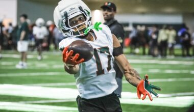 Miami Hurricanes receiver Cam Vaughn dismissed from team