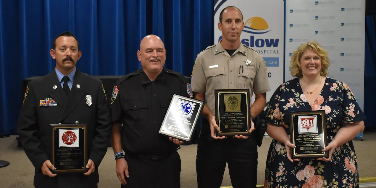 Jacksonville-Onslow Chamber honors first responders at 15th annual Public Safety Awards