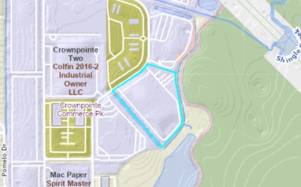 Stonemont Financial Group paid $27.4 million for Crownpointe Business Center, a 172,000-square-foot industrial facility at 6800 Kingspointe Parkway. (Orange County Property Appraiser)