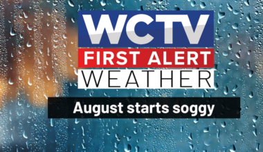 Soaking start to August for Tallahassee, North Florida and South Georgia🌧️